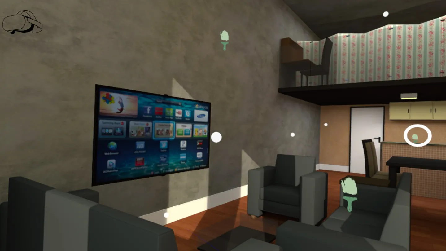 Alternative room configuration in the Unity package