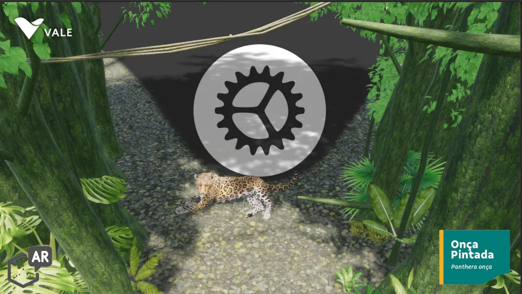Additional augmented content in ARMazônia
